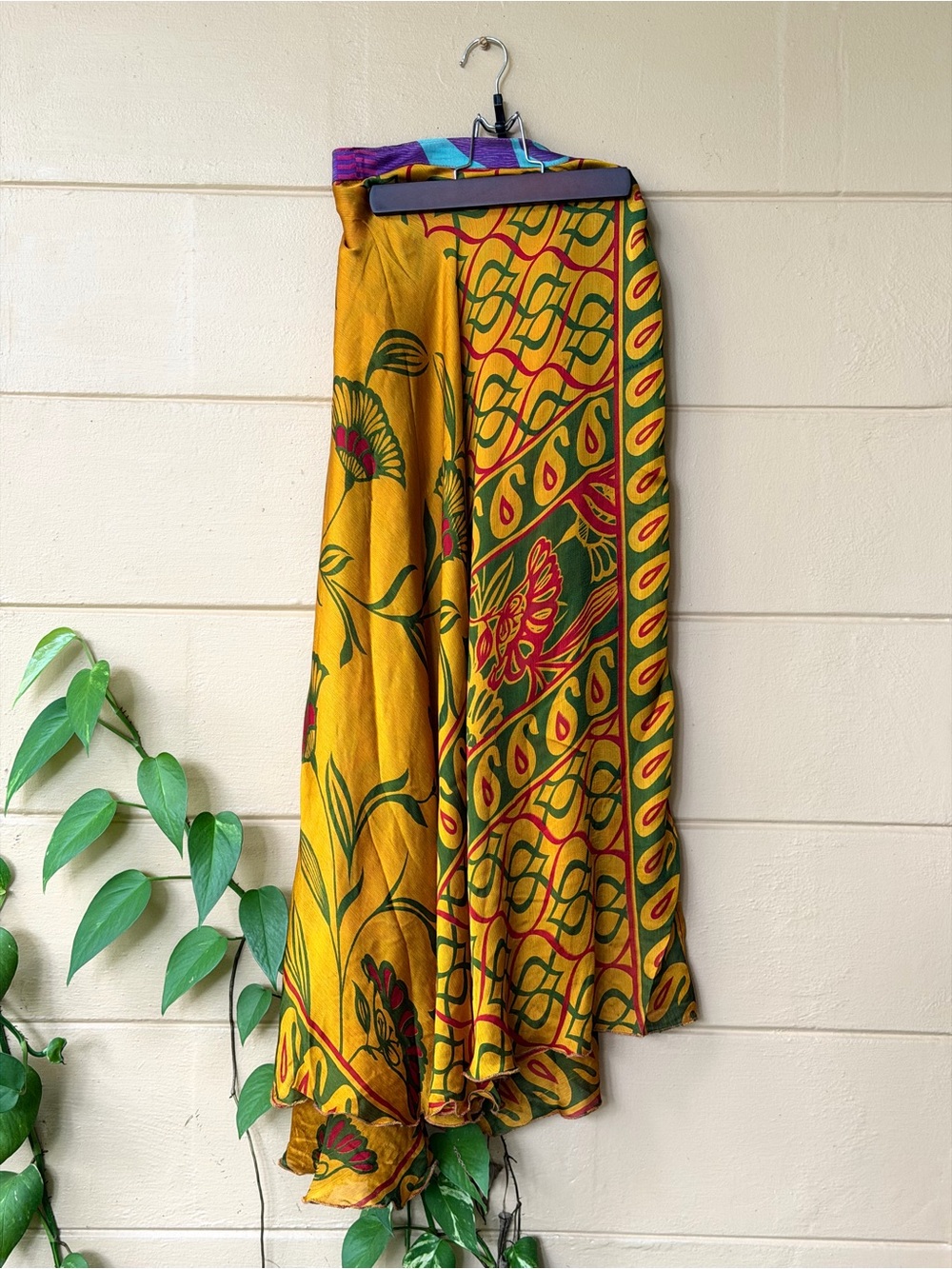 Reversible Wrap Skirt